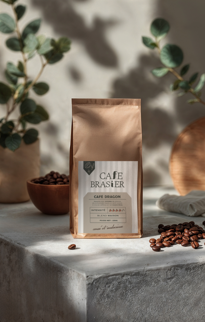Café Dragon - Café corsé et intense, aux arômes puissants