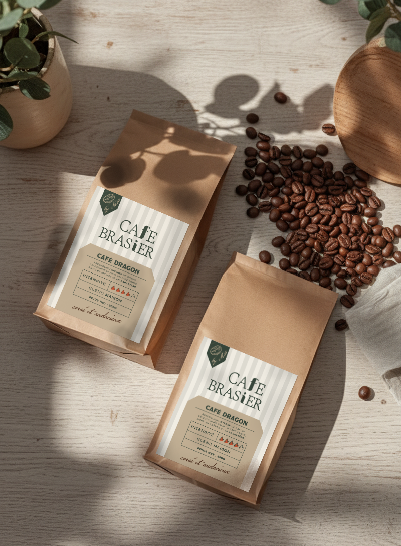 Café Dragon - Café corsé et intense, aux arômes puissants